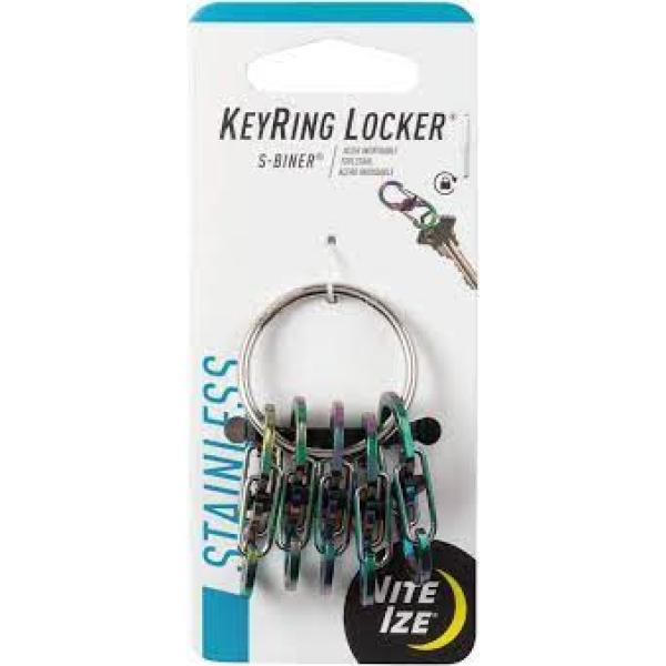 NITEIZE KeyRing Locker S-Biner