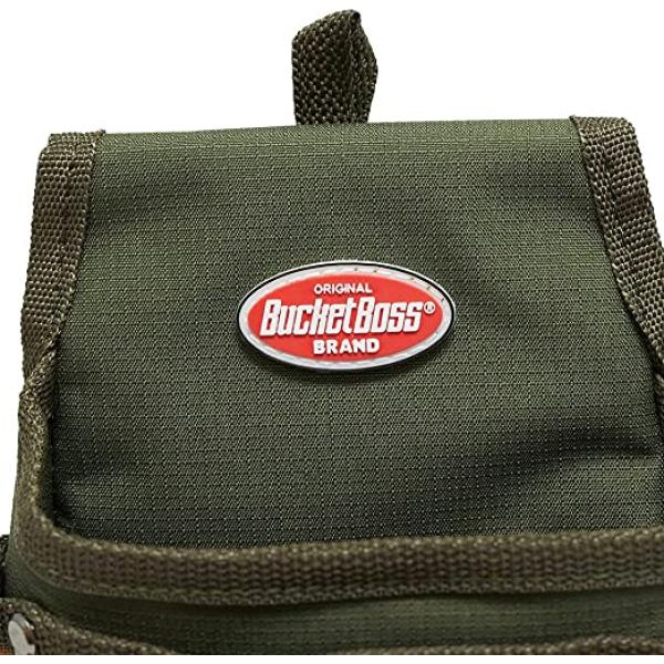 BUCKETBOSS TOOL POUCH WITH FLAPFIT